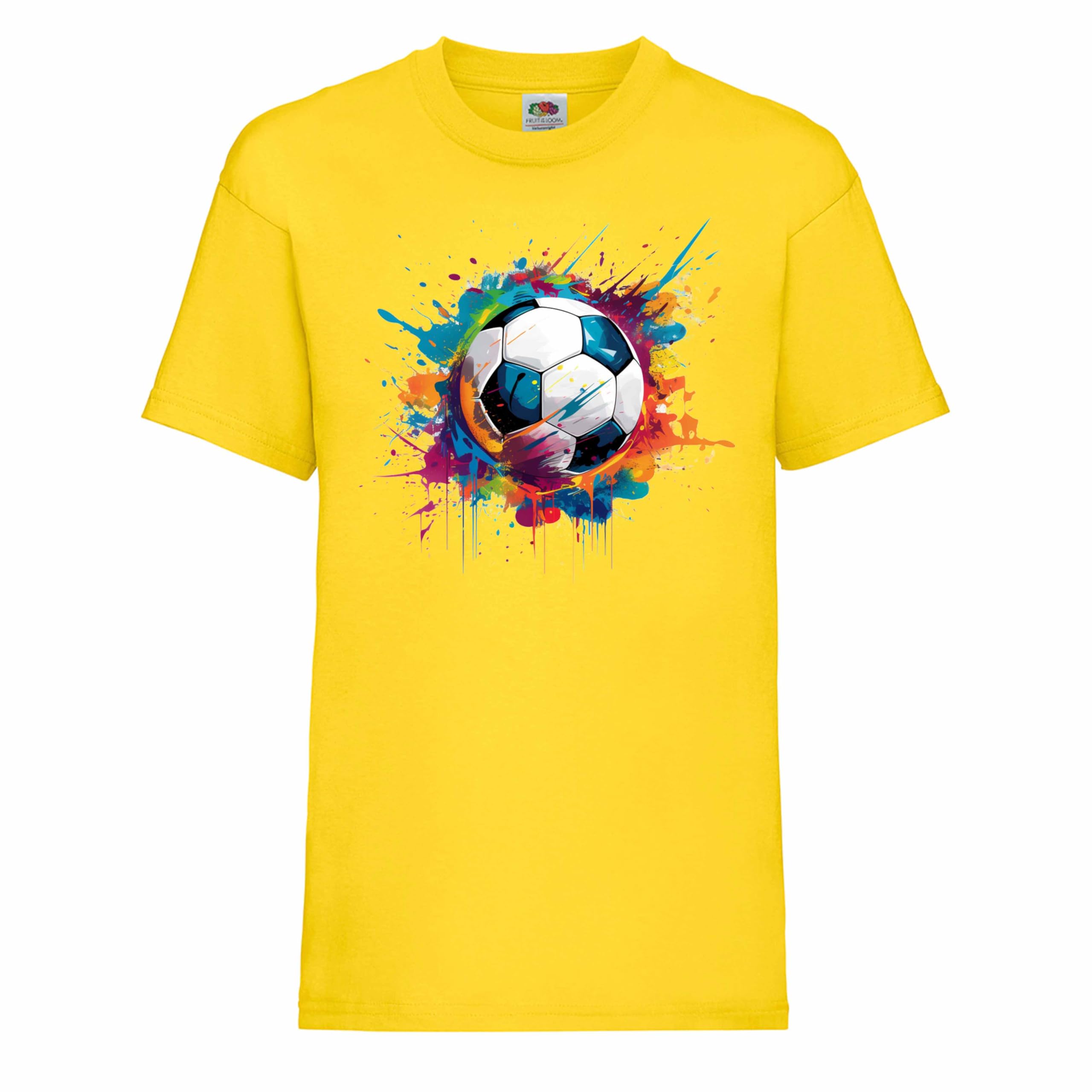 Yellow T Shirt for Kids Boys & Girls Children’s Casual Tee | Comfortable everyda