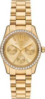 Michael Kors Lexington Women's Watch, Stainless Steel Bracelet or Leather Watch for Women