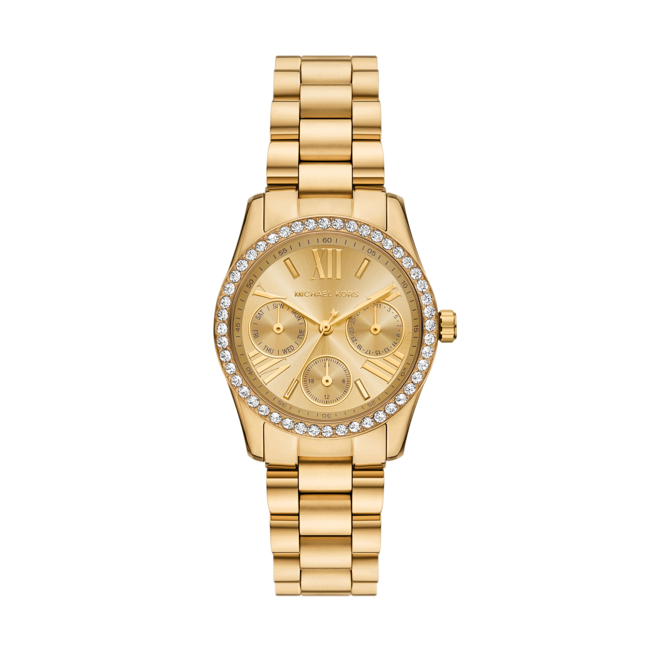 Michael Kors Lexington Women's Watch, Stainless Steel Bracelet or Leather Watch 