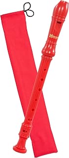 Recorder Workshop 301RD Descant Recorder, Red