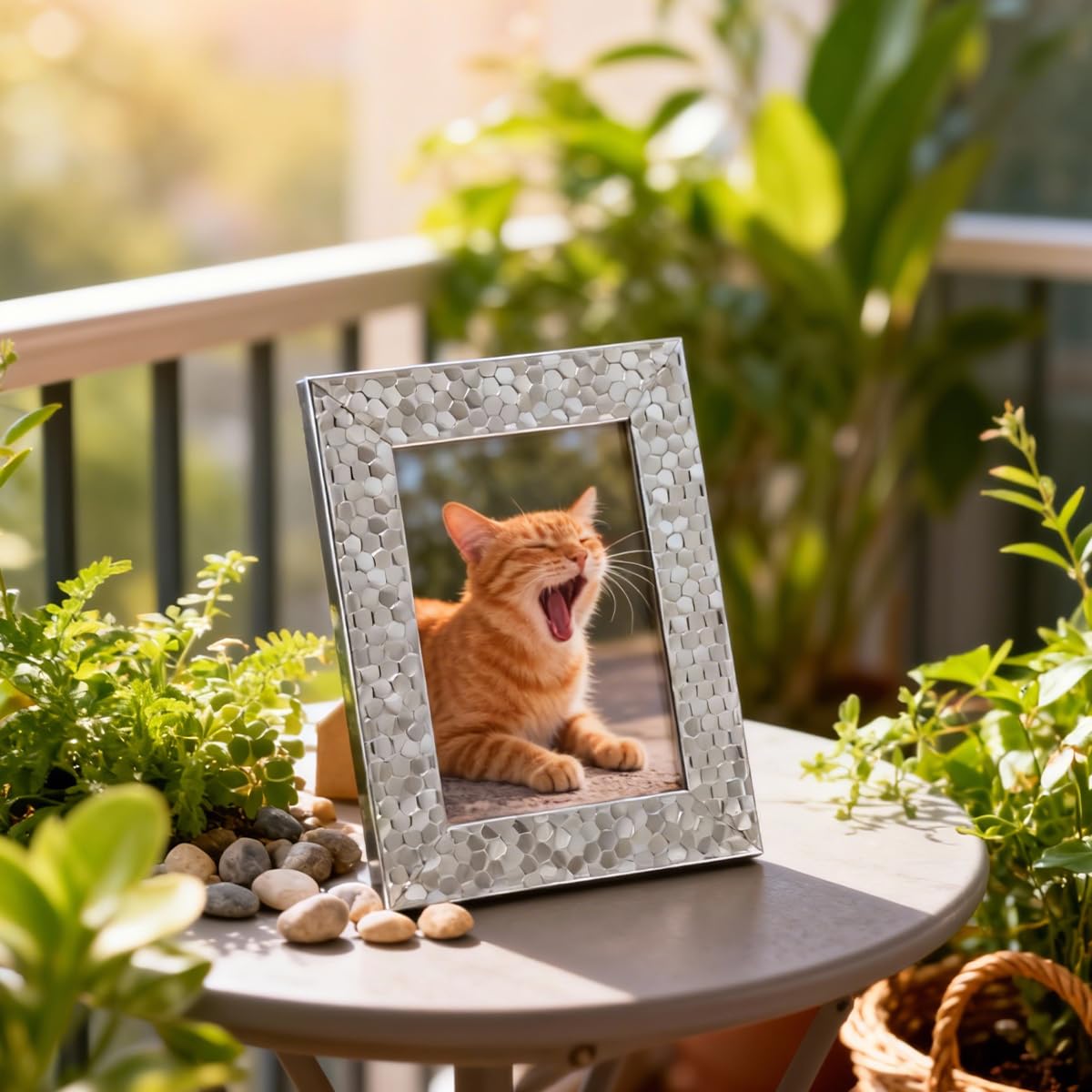6x8 inch Decorative Photo Frame, Tabletop Picture Frame, Desk, Home Photo Displa