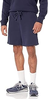 Amazon Essentials Men's Lightweight French Terry Relaxed Fit Sweat Shorts with Drawstring