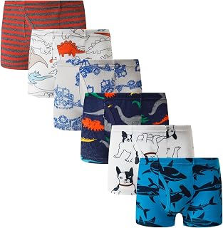 Winging Day Little Boys' Cotton Brief Soft Underwear Multipack