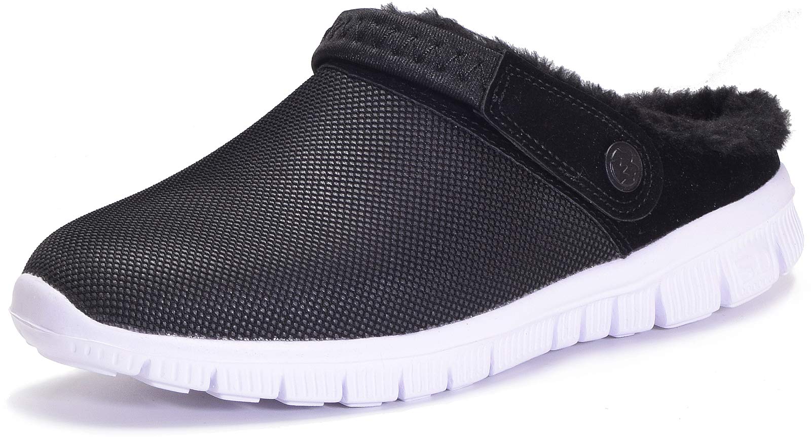 Eagsouni Women's and Men's Winter Warm Plush Waterproof House Slippers Indoor Ou