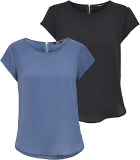 Women's Onlvic S/S Solid Top Noos Ptm T-Shirt