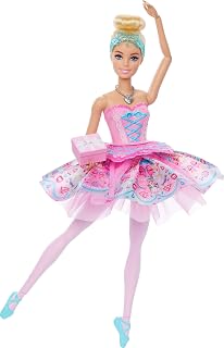Barbie in the Nutcracker Clara Doll | Surprise Tutu Transformation Feature, Ombre Tutu, Heart Locket Necklace Accessory & Gift Box​​​