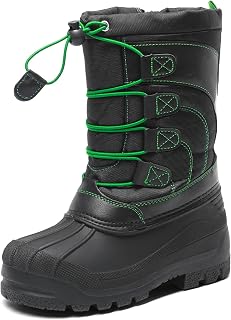 DREAM PAIRS Kids Waterproof Winter Snow Boots