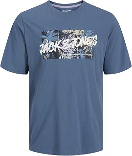 Jack & Jones Jack & Jones Male T-Shirt Logo T-Shirt Jjestar Jj Tee SS Noos Men's (Pack of 1)