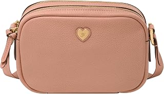 Fossil Women's Danni Leather Crossbody Bag, Black