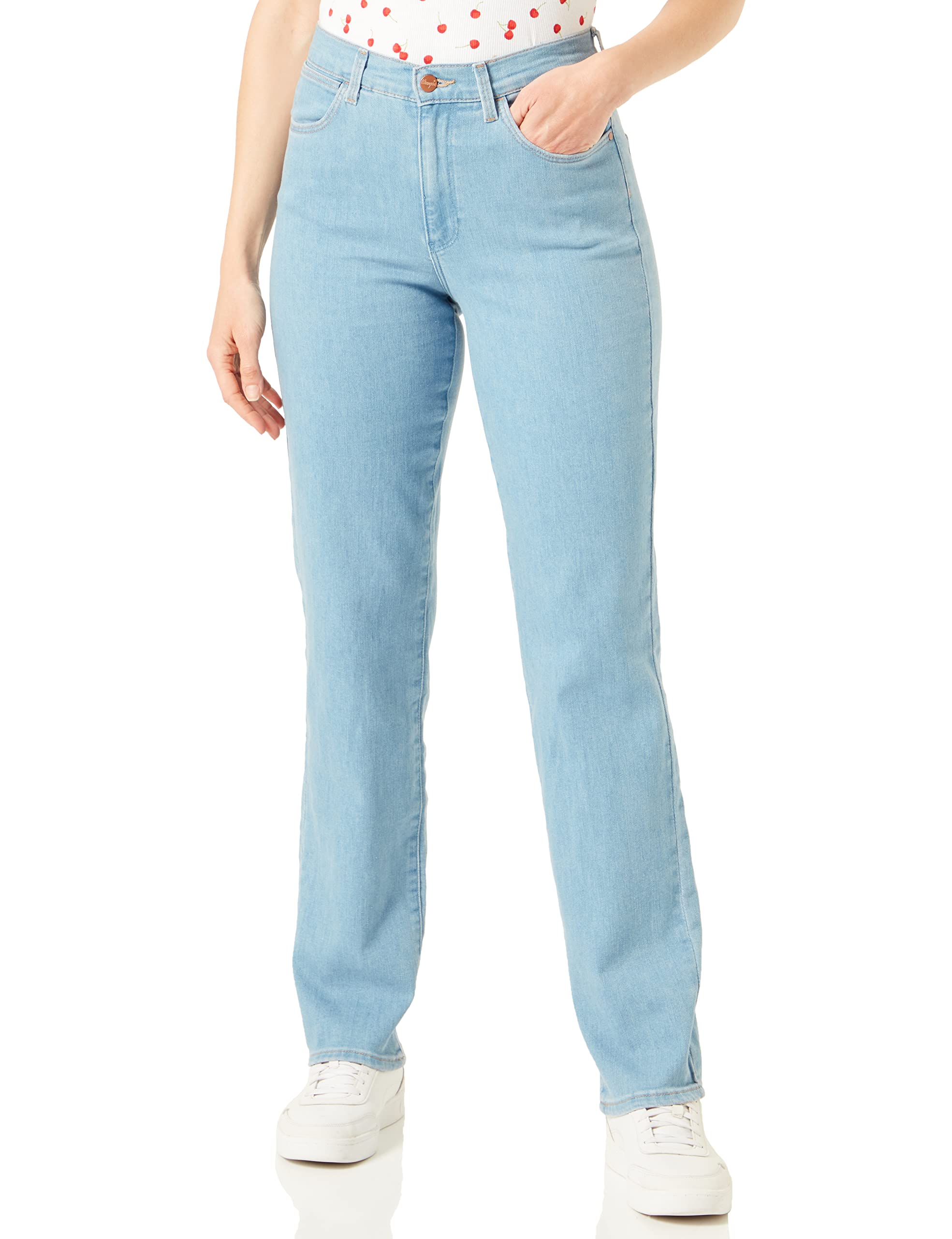WRANGLER - Women's Jeans - Straight Fit - Airblue