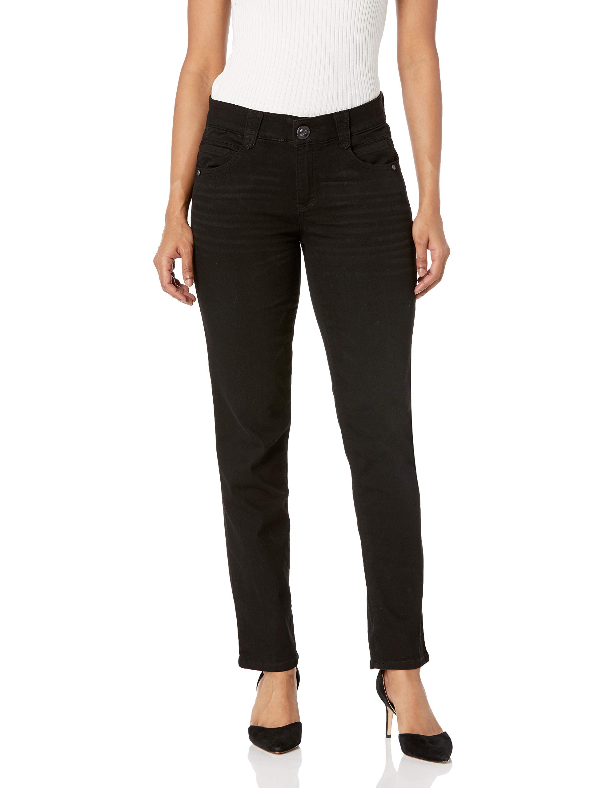Democracy Women's Ab Solution Straight Leg Jean Jeans