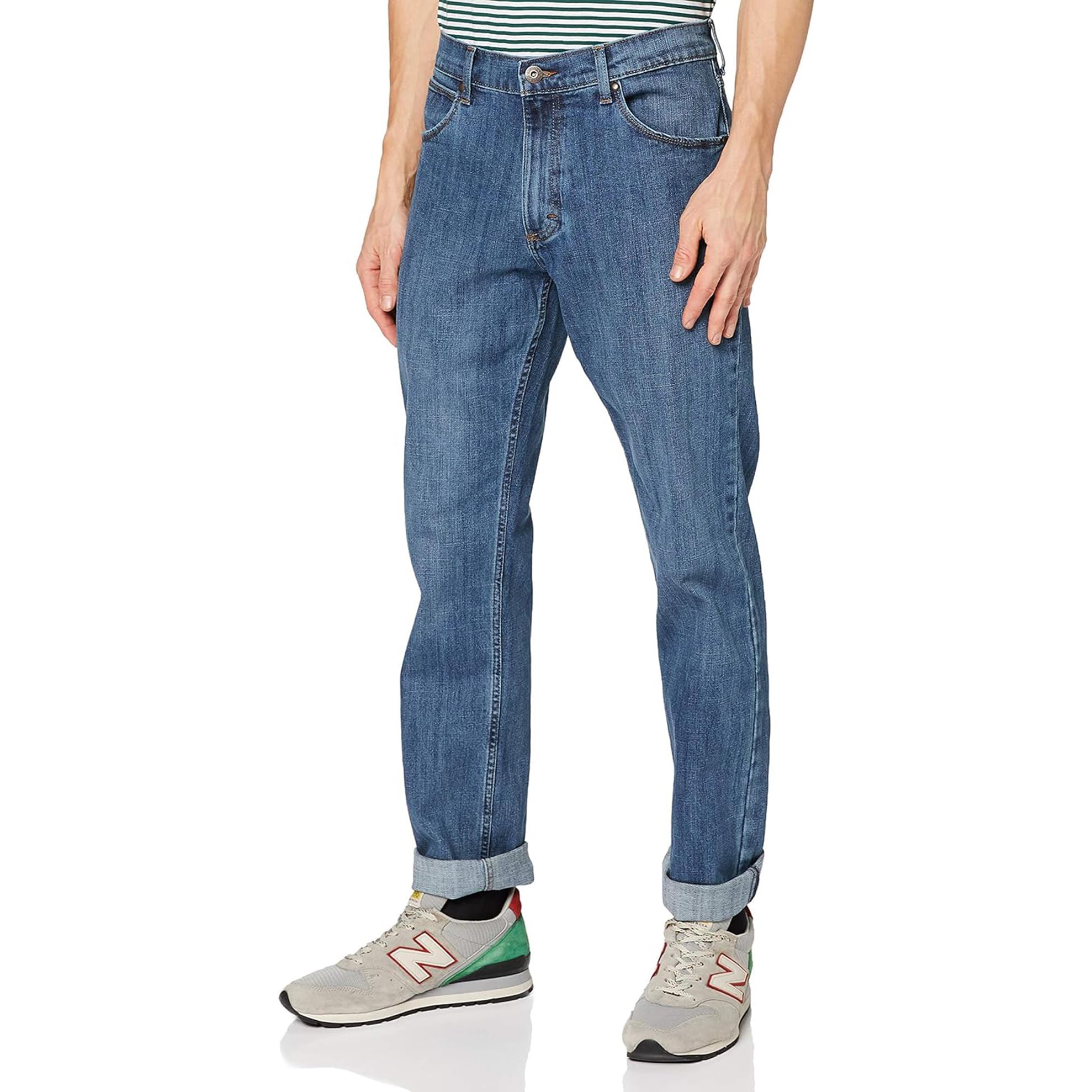 Wrangler - Men's Jeans - Regular fit - Red Kabel - Darkstone