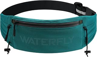 Waterfly Running Belt with Marathon Number Clip Runner Waist Phone Holder
