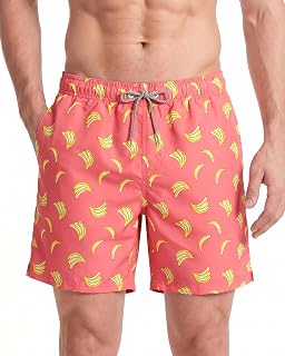MaaMgic Men's Swim Shorts Fast Drying Beach Surfing Swimming Trunks Multi-Functions Home Workout with Mesh Lining with Mesh Lining