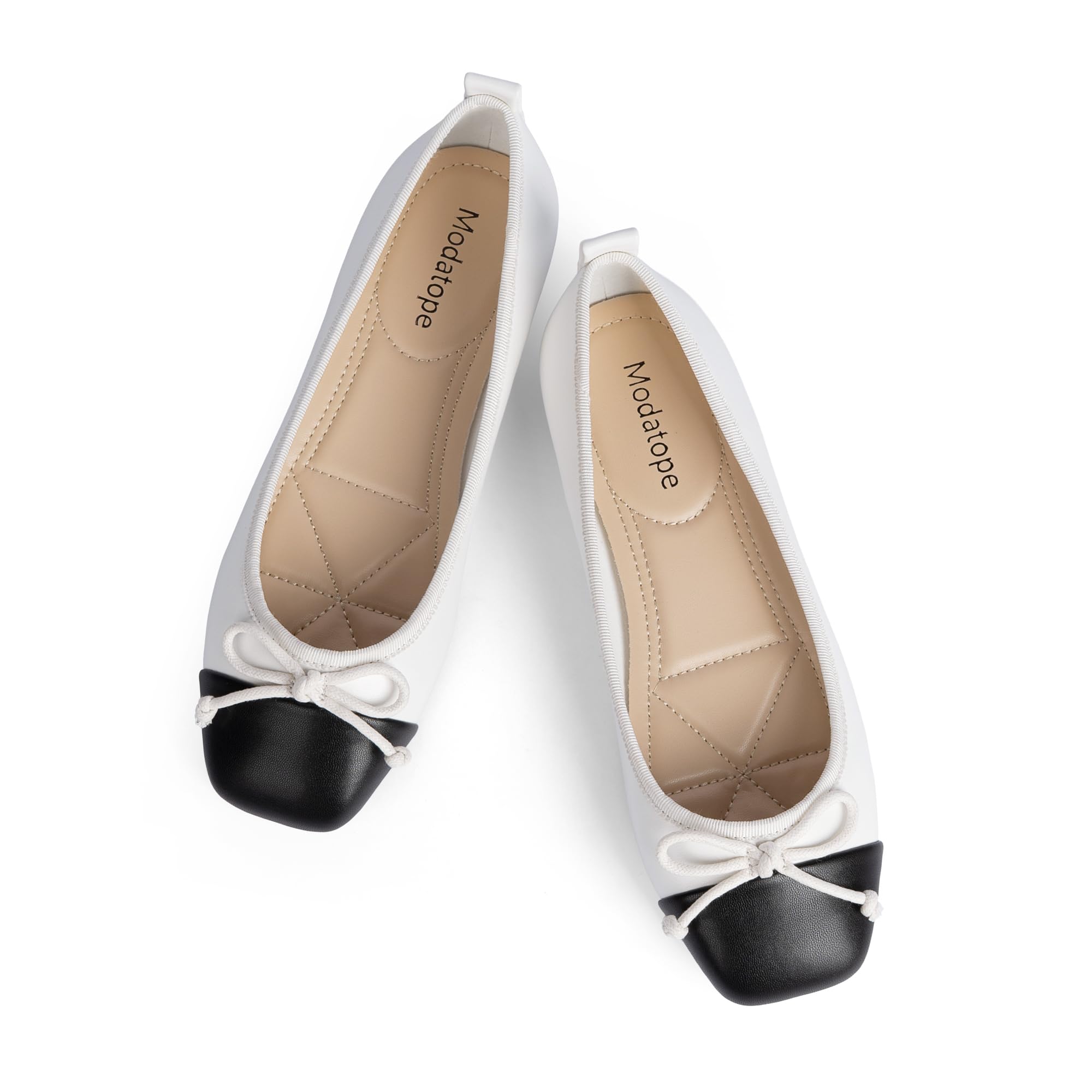 Modatope Womens Flats Ballet Ballerina Flats for Women