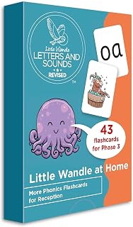 Little Wandle at Home More Phonics Flashcards for Reception
