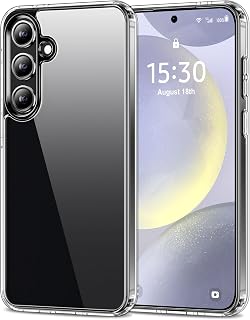 HOOMIL Case for Samsung Galaxy S24+ / S24 Plus 5G, Anti-Yellow Transparent, Anti-Shock Case – HD Clear