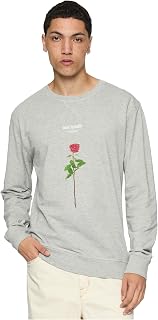 Mister Tee Men's Lost Youth Rose Crew Neck