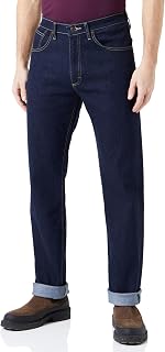 Wrangler - River Men's Jeans - Straight Fit Regular - Foundation