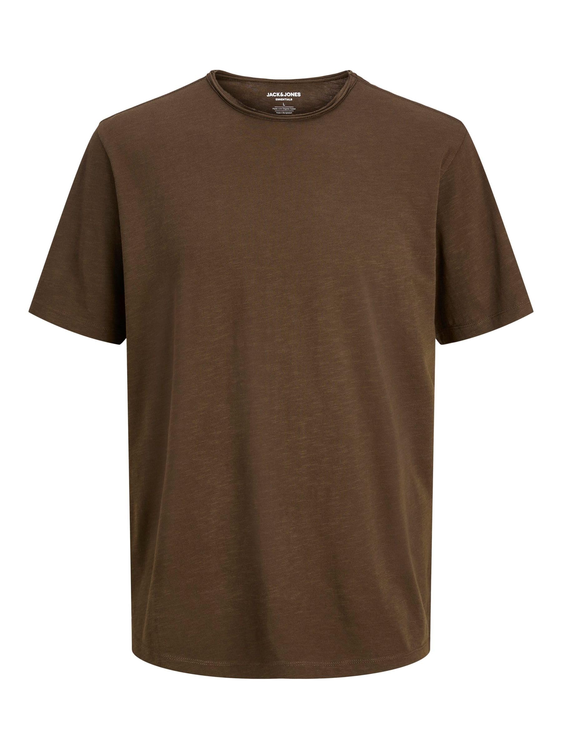 JACK & JONES Men's Jjeorganic Basic Tee SS O-Neck Noos T-Shirt (Pack of 1)
