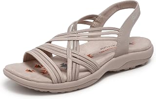 Skechers Reggae Slim - Simply Stretchy! Hands Free Slip-ins Sport SandalsWomen