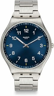 Swatch Blue Unisex Watch - Material: Stainless Steel