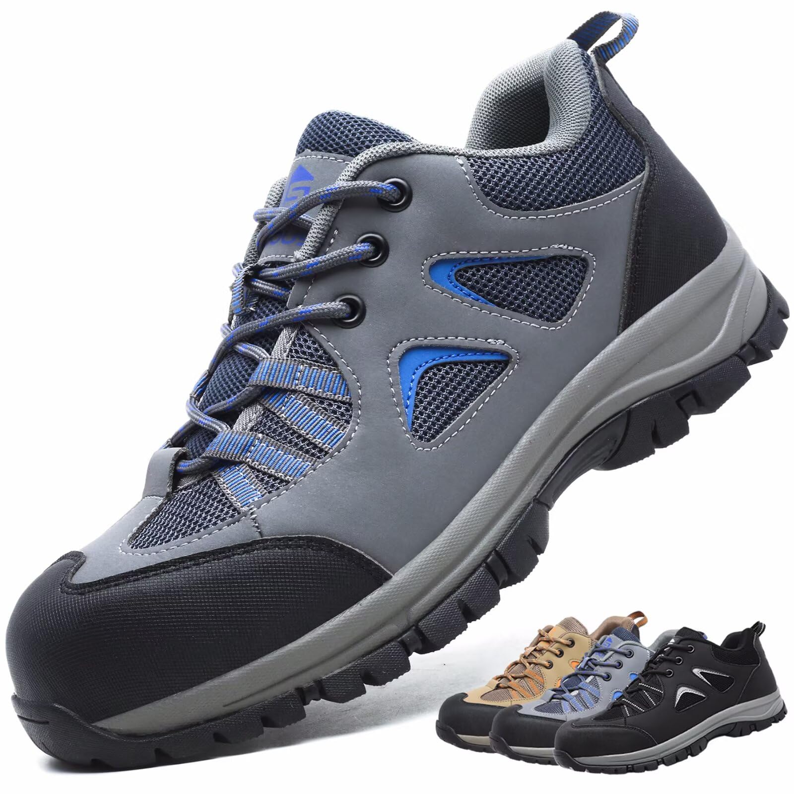 Safety Shoes for Men and Women Work Shoes with Steel Toe Cap