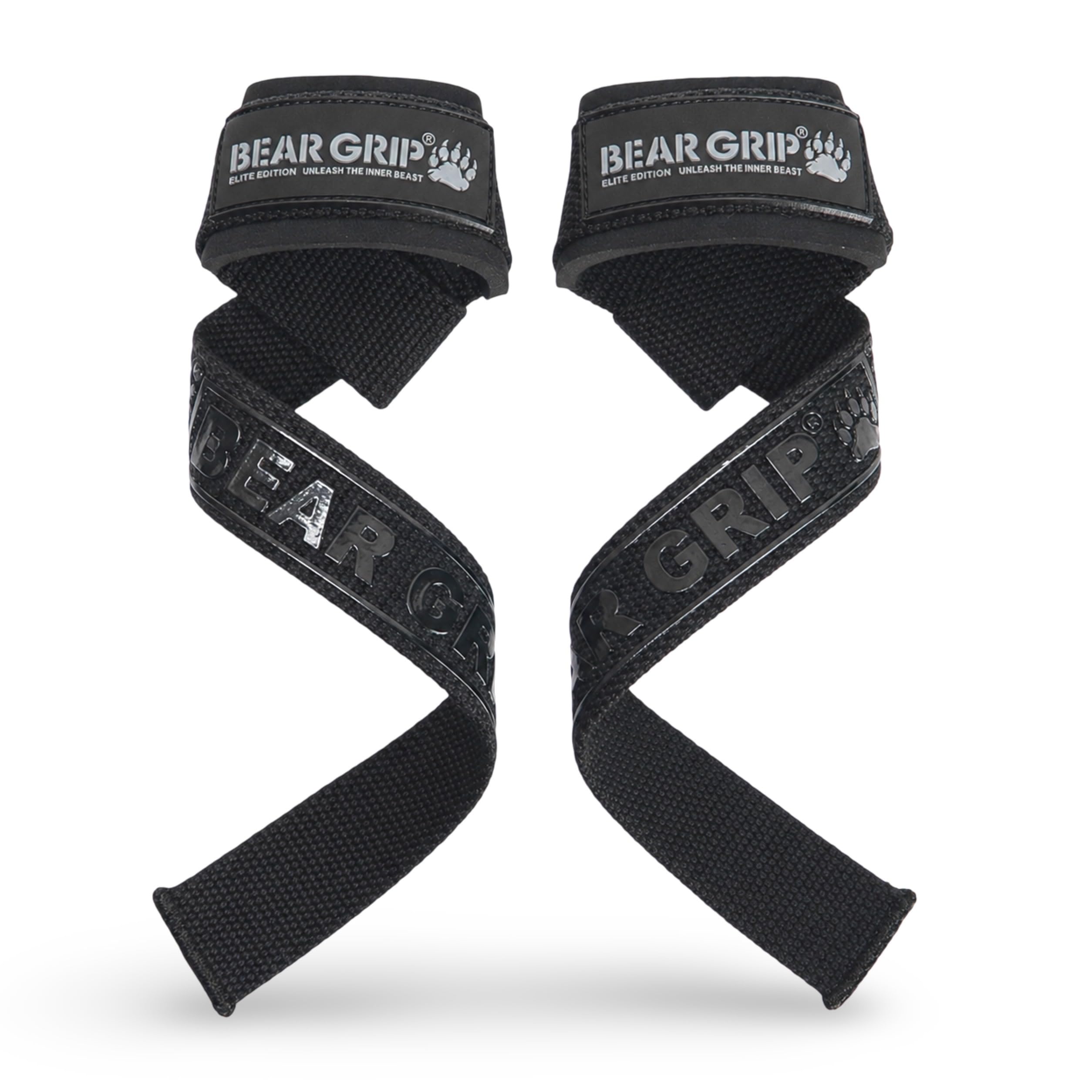 BEAR GRIP Weight Lifting Straps - Wrist Strap for Men and Women
