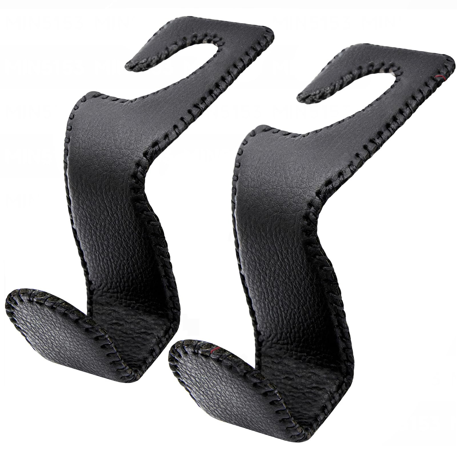 EldHus Headrest Hooks for Purses and Bags, 2 Pack Car Seat Hooks for Grocery Bag