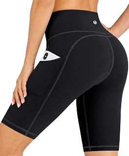IUGA High Waist Yoga Pants Pocket Leggings for Women Tummy Control Workout Leggings for Women 4 Way Stretch