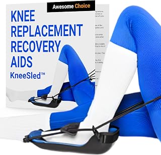 KneeSled™ Best choice after knee replacement surgery increases range of motion, stretches knees, improving mobility and flexibility leg exercise great for working out knee pain