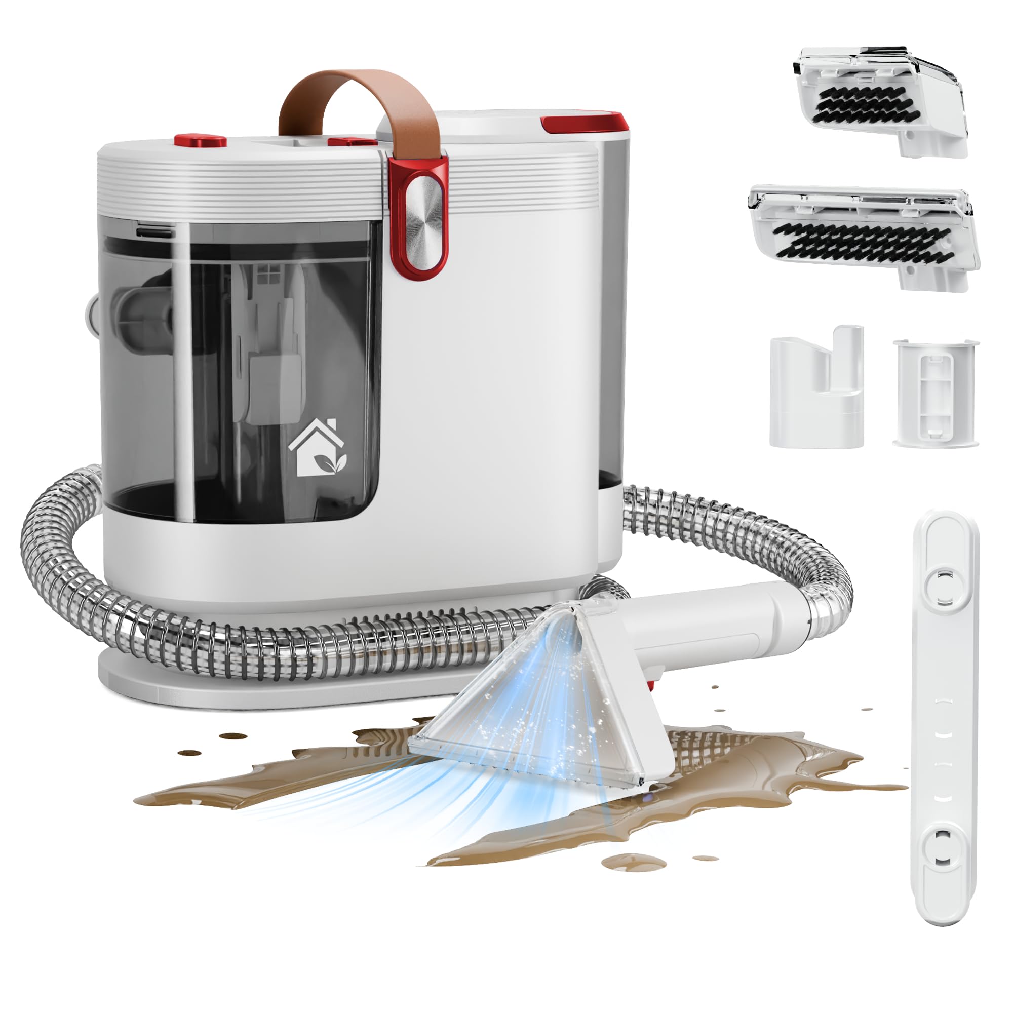 WURESE Portable Carpet Spot Cleaner Machine for Couches, Sofas & Pet Beds | Remo