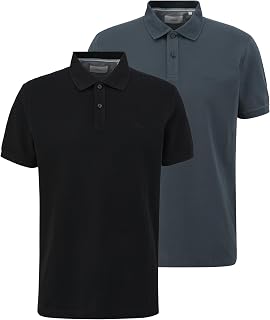 s.Oliver Cotton pique polo shirt