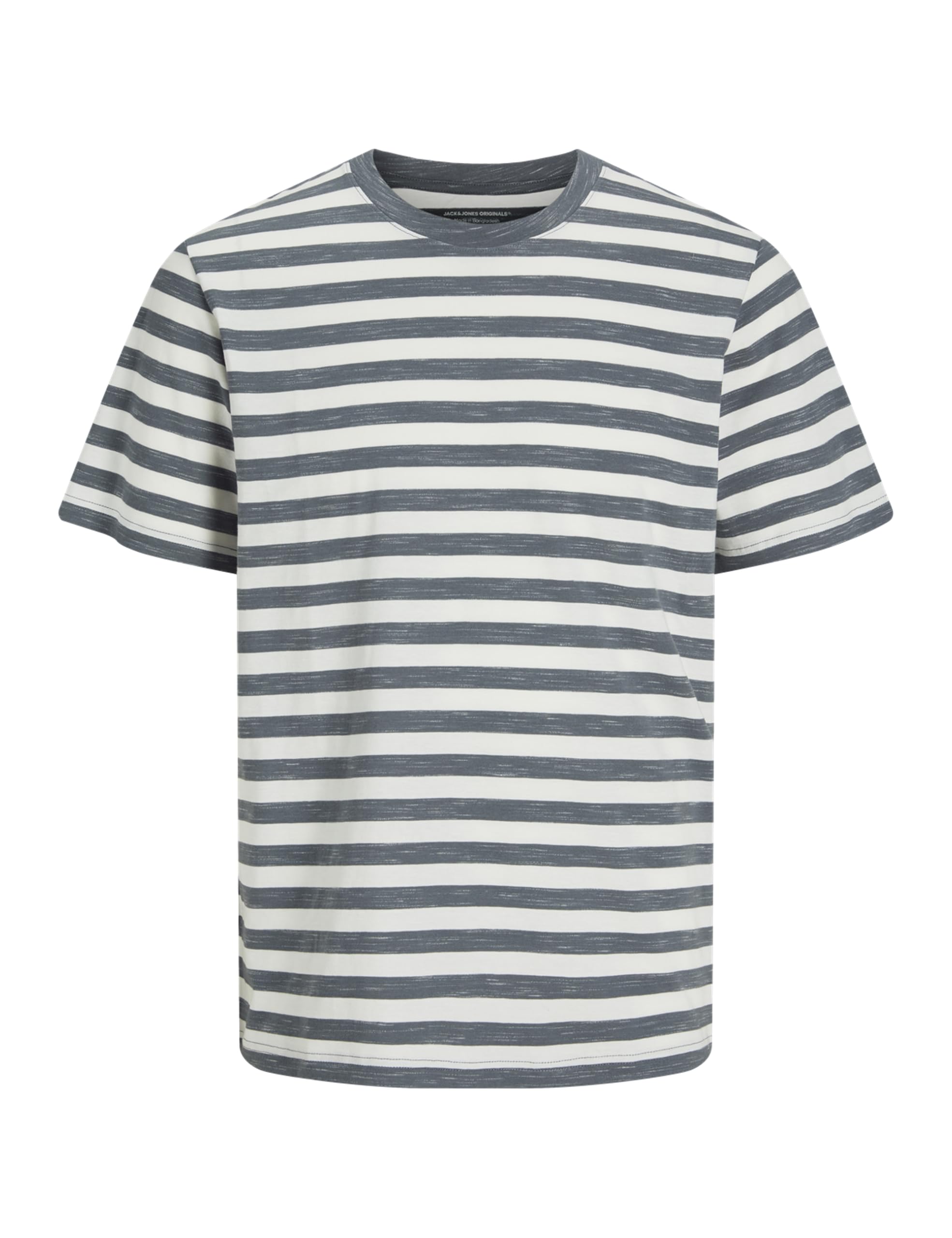 JACK & JONES Men's Jorvarenna Stripe Tee SS Crew Neck