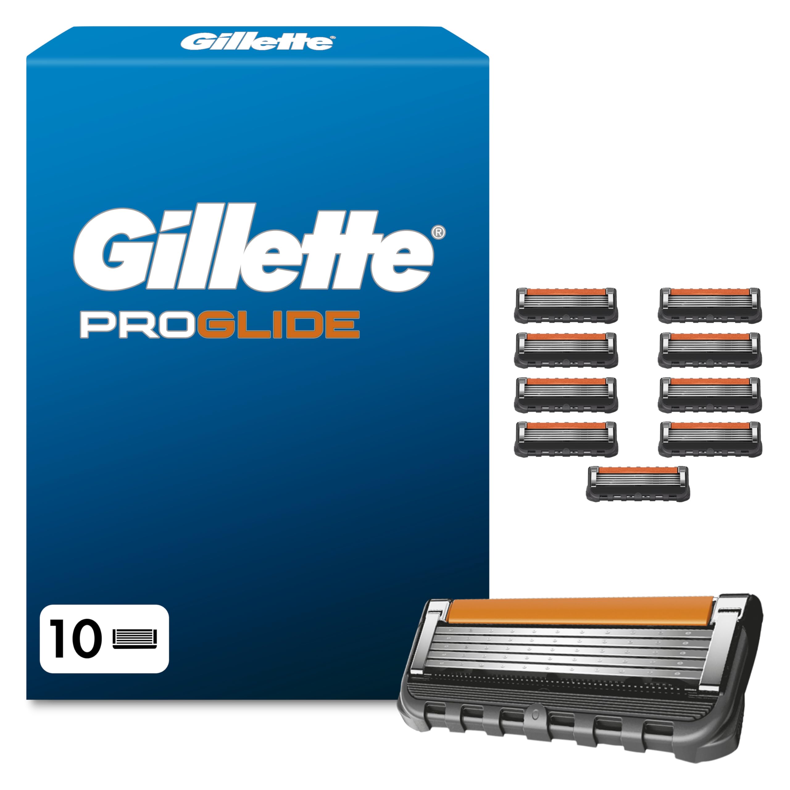 Gillette ProGlide Razor Blade Refills for Men, 10 Count | UEFA Champions League 