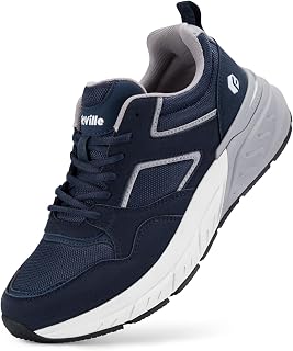 FitVille Extra Large Men's Shoes Sneakers Running Wide Feet Breathable Sports Jogging Walking Shoes