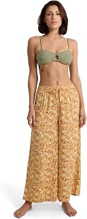 Volcom Women's Casual Trousers Hi Tide Crop Printed Beach Trousers