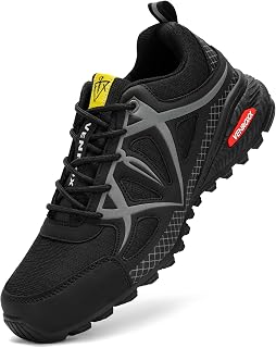Mens Hiking Shoes Lightweight Breathable Non-Slip Outdoor Shoes Size 6-14