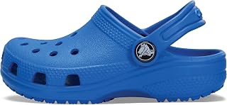 Crocs Kids' Classic LITTLES Clog, Fuchsia Pink, Size 19-20