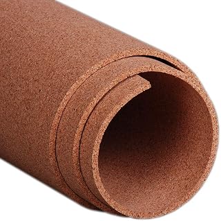 Manton Cork Standard Grade Cork Roll - 4' x 8' x 1/4", 100% Natural Material for Bulletin Boards, Decorative Photo and Message Push Pin Displays - Perfect for Home, School, and Office