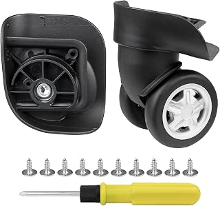 Toofire Wheels for Ricardo Beverly Hills Luggage, Replacement Kit(9055)