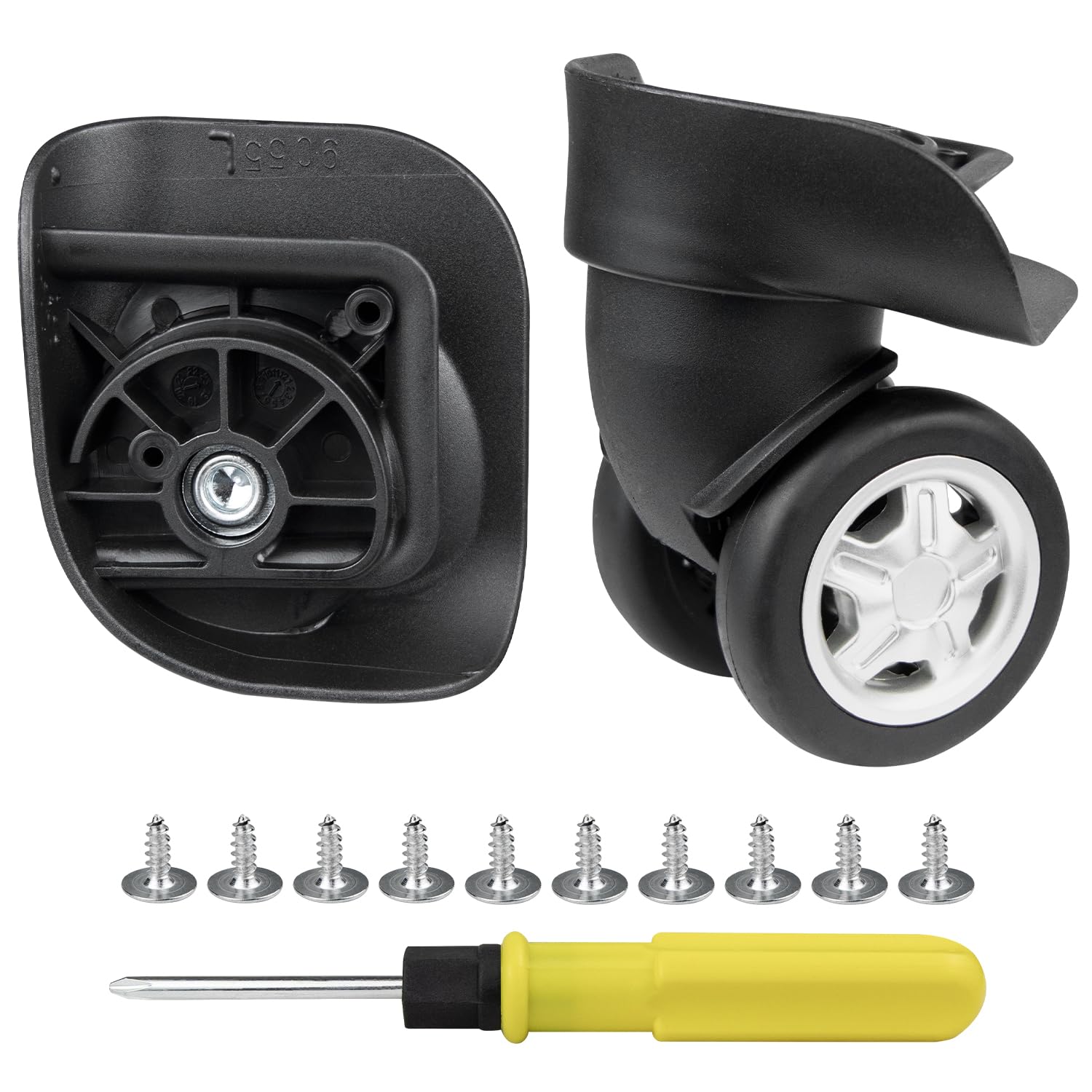 Toofire Wheels for Ricardo Beverly Hills Luggage, Replacement Kit(9055)