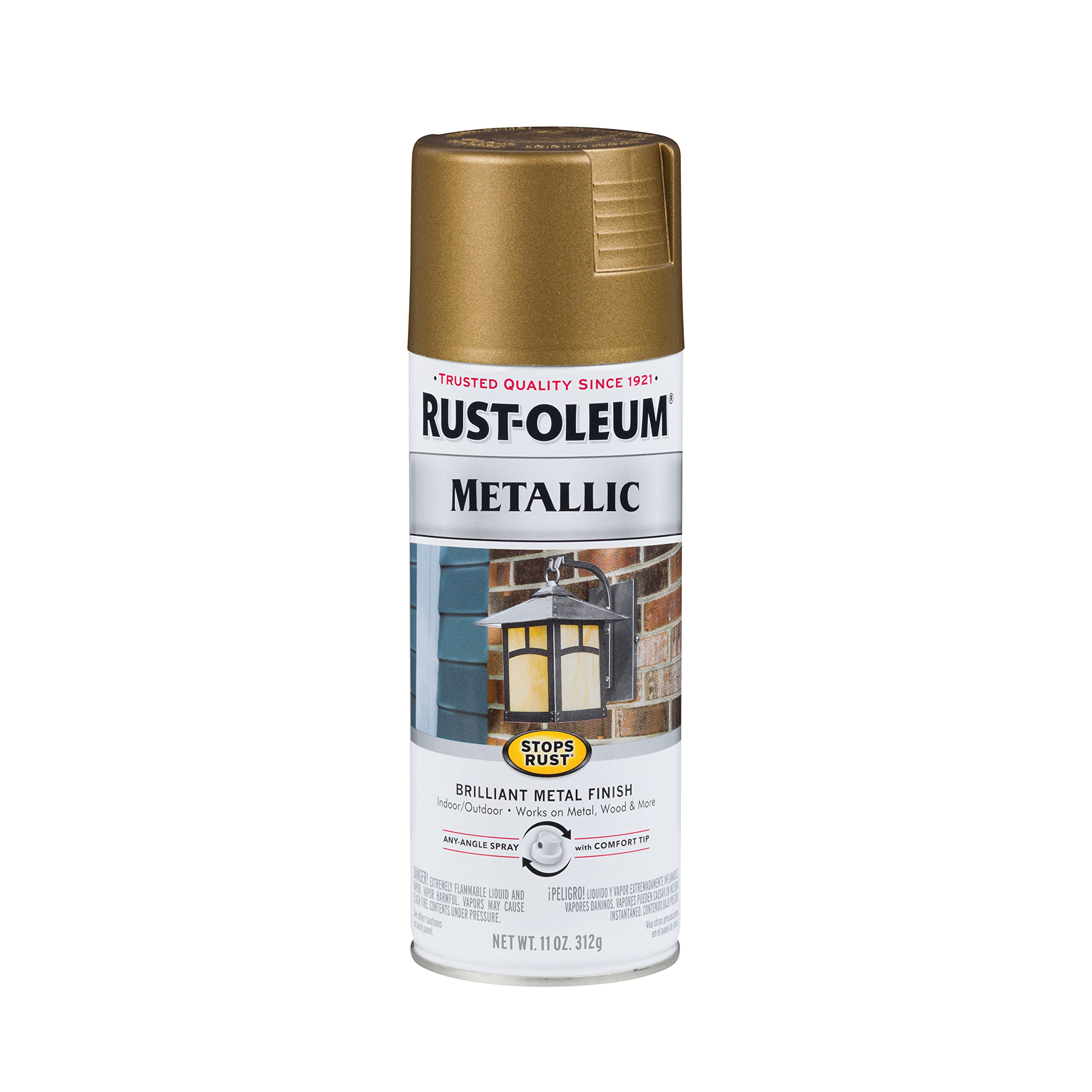 Rust-Oleum Stops Rust Metallic Spray Paint, Champagne Bronze | Rust Resistant, I
