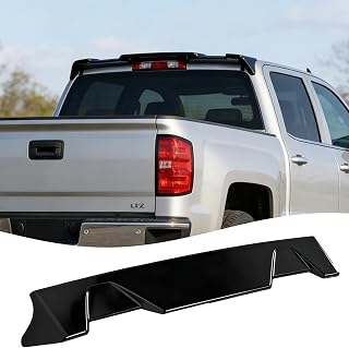 STSEV01 Roof Spoiler for Silverado 1500 2500 Sierra 2014-2018 Accessories | (for LT, LTZ, Custom, Work Truck, High Country, (Crew Cab or Extended Cab Only), Nice Clean Look Mods, Aggressive Look