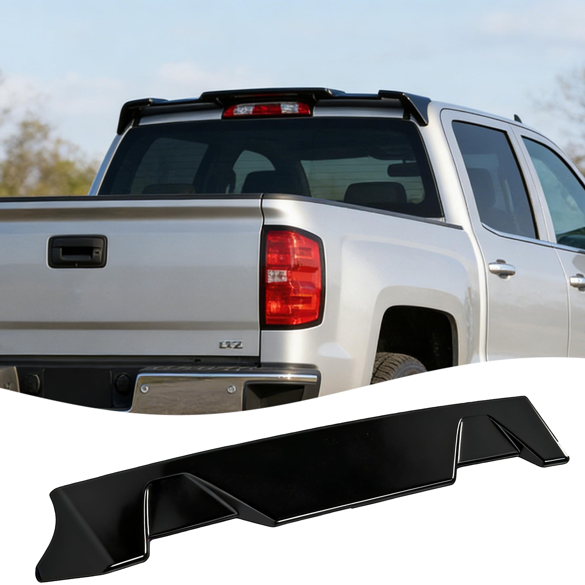 STSEV01 Roof Spoiler for Silverado 1500 2500 Sierra 2014-2018 Accessories | (for