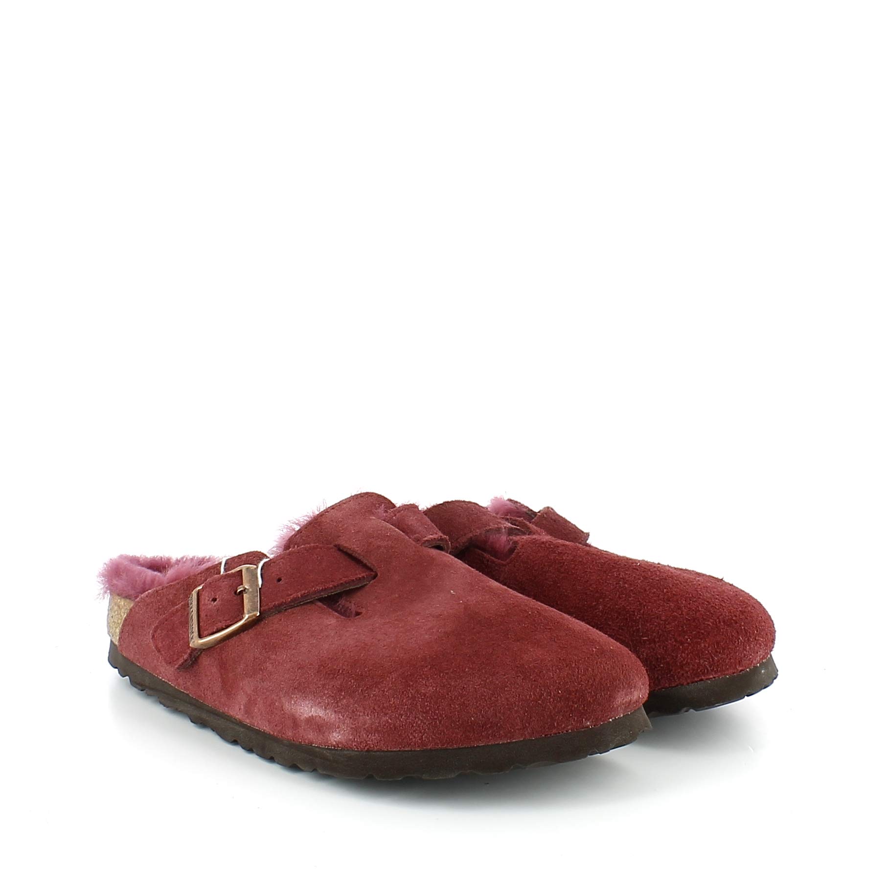 Birkenstock Boston Smooth Leather Wide Men's Clogs