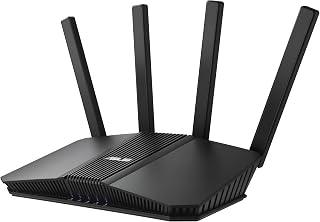 ASUS RT-BE82U WiFi 7 Router - Dual-Band, 6.5 Gbps, Mesh + VPN Compatible | Subscription Free Network Security, Parental Controls Included, 2.5G Port x5, VPN support