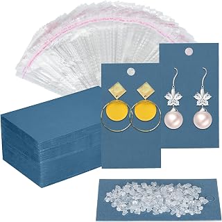 Twavang Blue Earring Display Cards Set 3.5" x 2"
