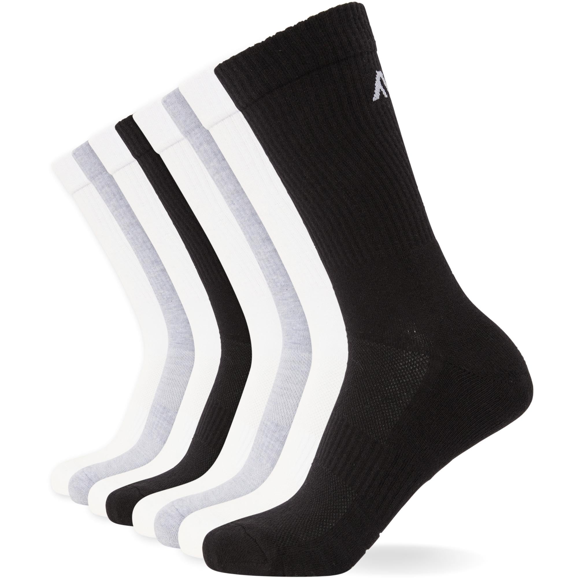 FM London Calcetines de bambú para mujer paquete de 6 - Calcetines de mujer liso