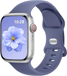 DaQin Silicone Sport Strap Compatible with Apple Watch 40mm 42mm 41mm 38mm